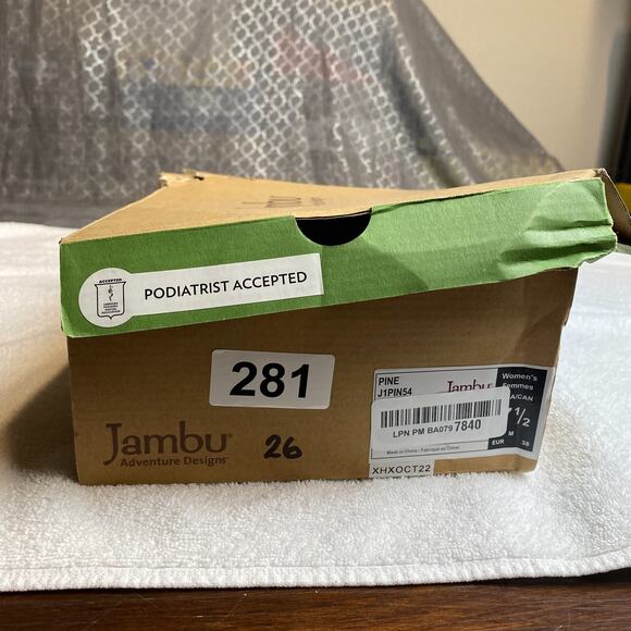 Jambu Pine Mary Jane Women 7.5 Brown Eco Comfort Adventure Casual - Picture 10 of 10